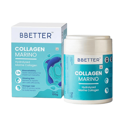 BBETTER Collagen Marino - Hydrolyzed Marine Collagen for Healthy Skin, Hair, Nails & Joints