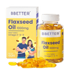 BBETTER Flaxseed Oil - Omega 3 6 9 Vegetarian Capsules to Support Healthy Heart & Joints