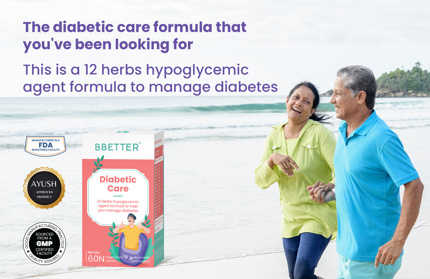 BBETTER Diabetic Care - 2 Month Supply