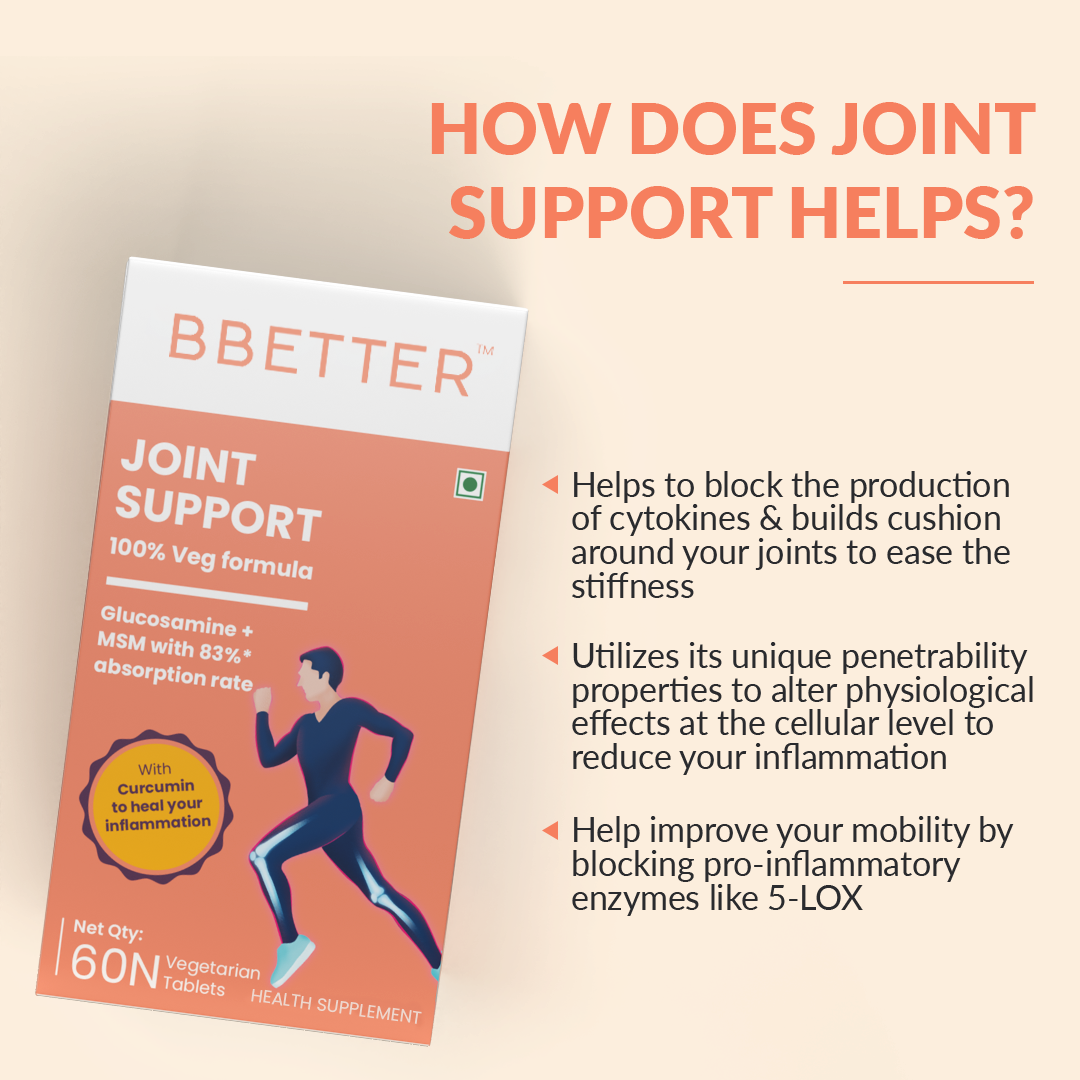 BBETTER Joint Support (100% Veg) - 2 Month Course