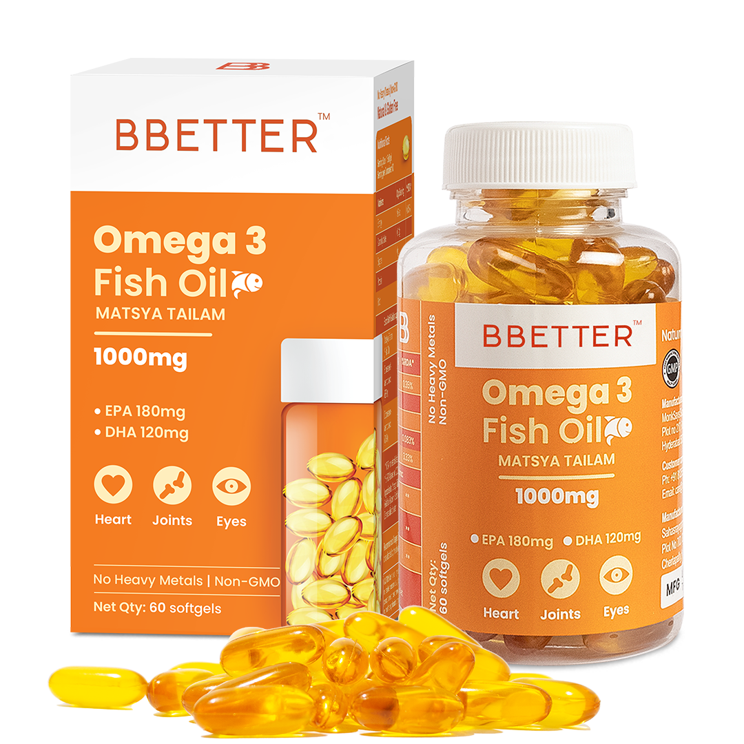 BBETTER Omega 3 Fish Oil
