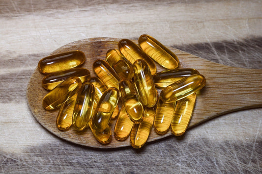 Fish oil capsules