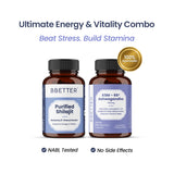 BBETTER Ultimate Energy & Vitality Combo - Purified Shilajit & Ashwagandha