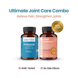 BBETTER Ultimate Joint Care Combo - Ortho Urja & Joint Support