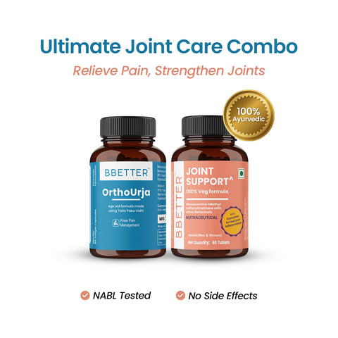 BBETTER Ultimate Joint Care Combo - Ortho Urja & Joint Support