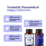 BBETTER Ultimate Men's Performance Combo - Purified Shilajit & Testosterone Booster