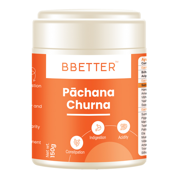 BBETTER Pachana Churna - Ayurvedic Powder for healthy digestion