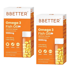 BBETTER Omega 3 Fish Oil - 2 Month Supply