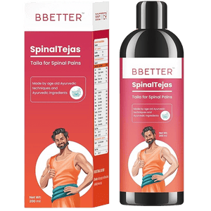 BBETTER Spinal Tejas - Oil for Spinal and Cervical Pains | Made by age old Ayurvedic Techniques