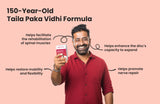 BBETTER SpineUrja - Made using Taila Paka Vidhi for Sciatica & Lower Back Pain Relief