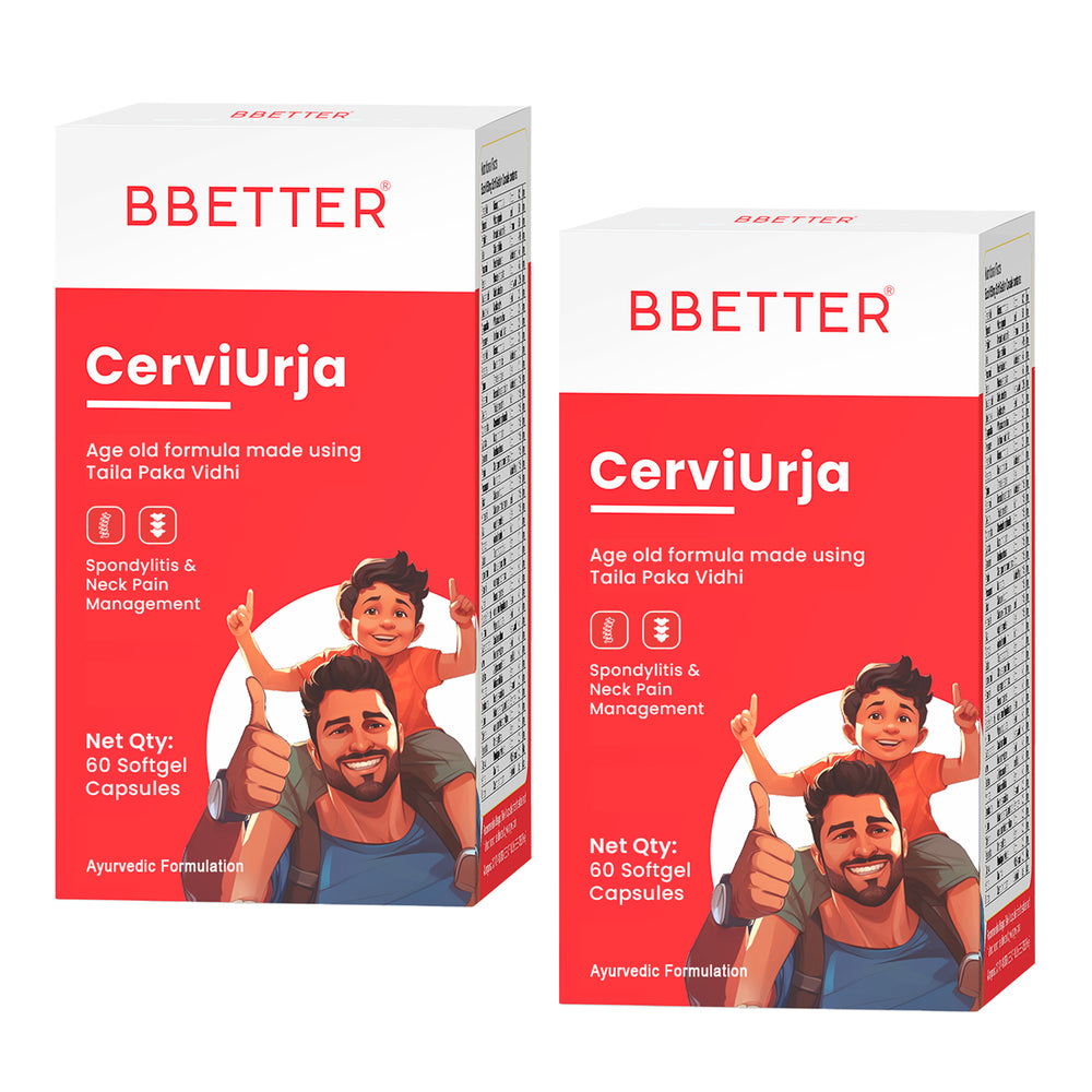 BBETTER CerviUrja - Age old Formula for Cervical Spondylitis, Neck & Shoulder pain Relief