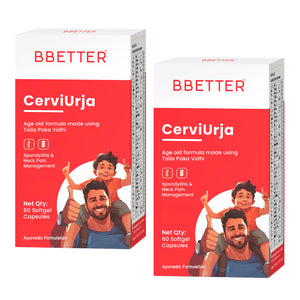 BBETTER CerviUrja - Age old Formula for Cervical Spondylitis, Neck & Shoulder pain Relief