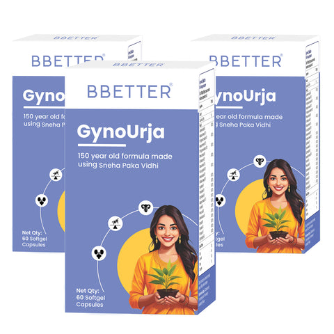BBETTER GynoUrja - With Shatavari for Women’s Wellness, Cycle Support & Urinary Health