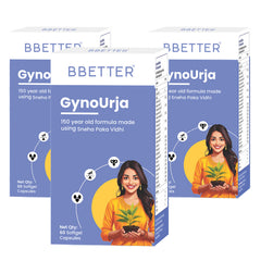 BBETTER GynoUrja - With Shatavari for Women’s Wellness, Cycle Support & Urinary Health