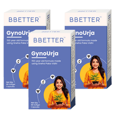 BBETTER GynoUrja - With Shatavari for Women’s Wellness, Cycle Support & Urinary Health