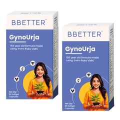 BBETTER GynoUrja - With Shatavari for Women’s Wellness, Cycle Support & Urinary Health