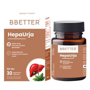 BBETTER HepaUrja - Ayurvedic Supplement for liver-support & Cholesterol Control