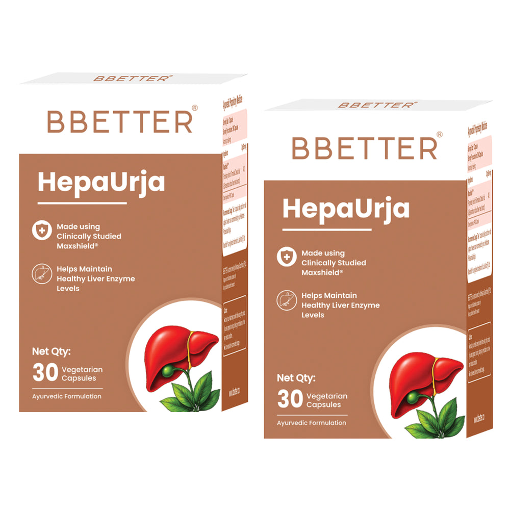 BBETTER HepaUrja - Ayurvedic Supplement for liver-support & Cholesterol Control