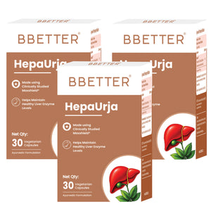 BBETTER HepaUrja - Ayurvedic Supplement for liver-support & Cholesterol Control