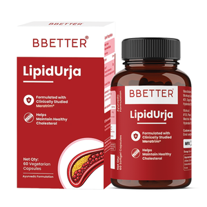 BBETTER LipidUrja – Ayurvedic Supplement for Cholesterol & Triglyceride Support