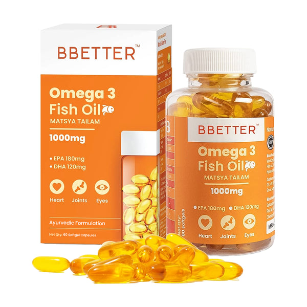 BBETTER Omega 3 Fish Oil