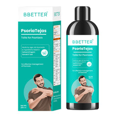 BBETTER PsoriaTejas - Ayurvedic Oil for Psoriasis Relief & Skin Health Management
