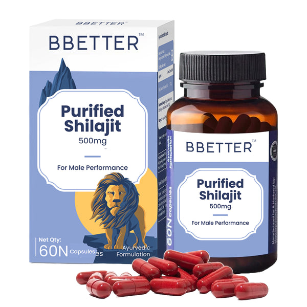 BBETTER Purified Shilajit (1 Month Course)