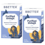 BBETTER Purified Shilajit - With Clinically Proven PrimaVie Shilajit to Support Energy & Vitality
