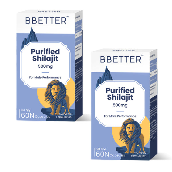 BBETTER Purified Shilajit - 2 Month Course