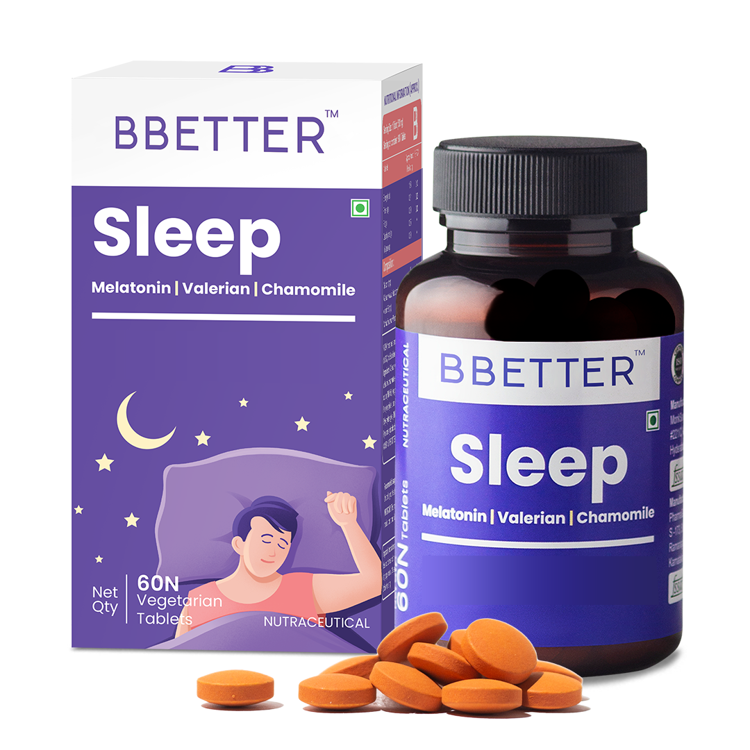 BBETTER Sleep (Melatonin+Chamomile+Valerian)