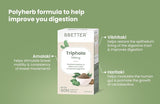 BBETTER Triphala - Polyherb Laxative to Improve Gut Health & Support Bowel Wellness