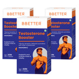 BBETTER Testosterone Booster - With Tribulus & Safed Musli for Performance & Stamina in Men
