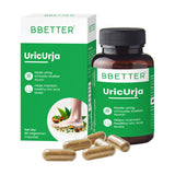 BBETTER UricUrja - With Clinically Proven Ayuric for Gout Pain Relief & Uric Acid Management