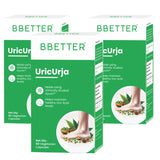 BBETTER UricUrja - With Clinically Proven Ayuric for Gout Pain Relief & Uric Acid Management