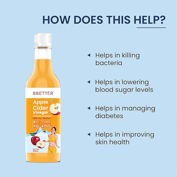 BBETTER Apple Cider Vinegar