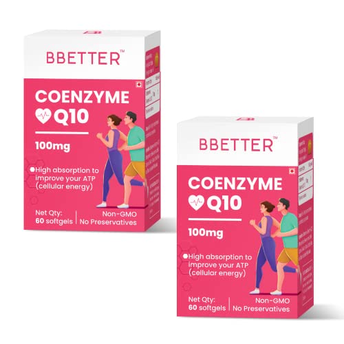 BBETTER Coenzyme Q10 - 2 Month Supply