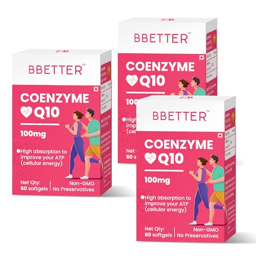 BBETTER Coenzyme Q10 - 3 Month Supply