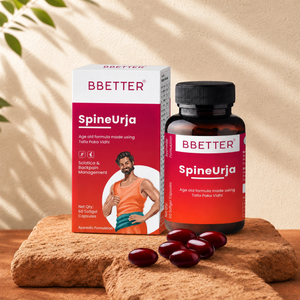 BBETTER SpineUrja - Made using Taila Paka Vidhi for Sciatica & Lower Back Pain Relief