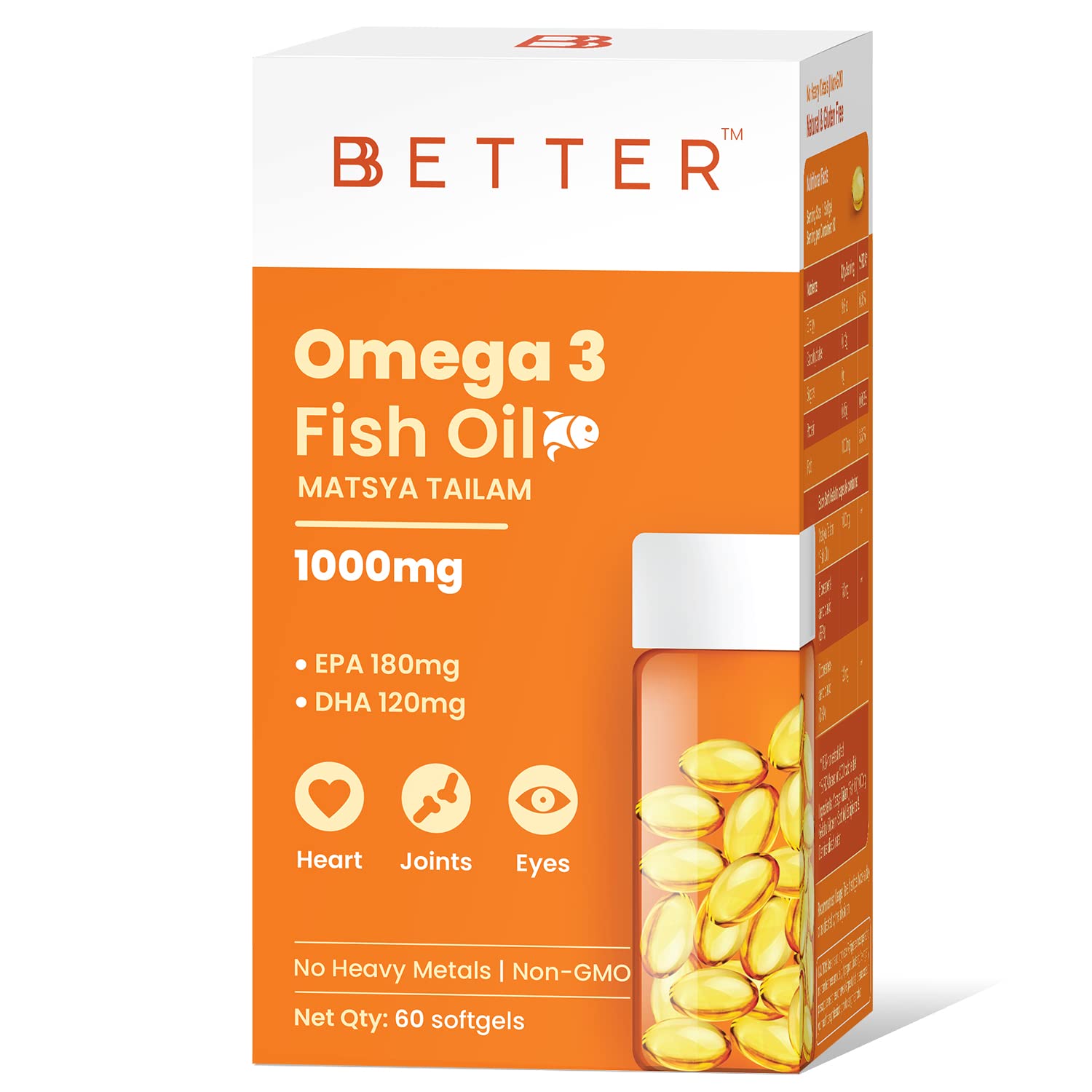 Combo Pack Of Collagen Marino and Omega 3 Fish Oil Capsules