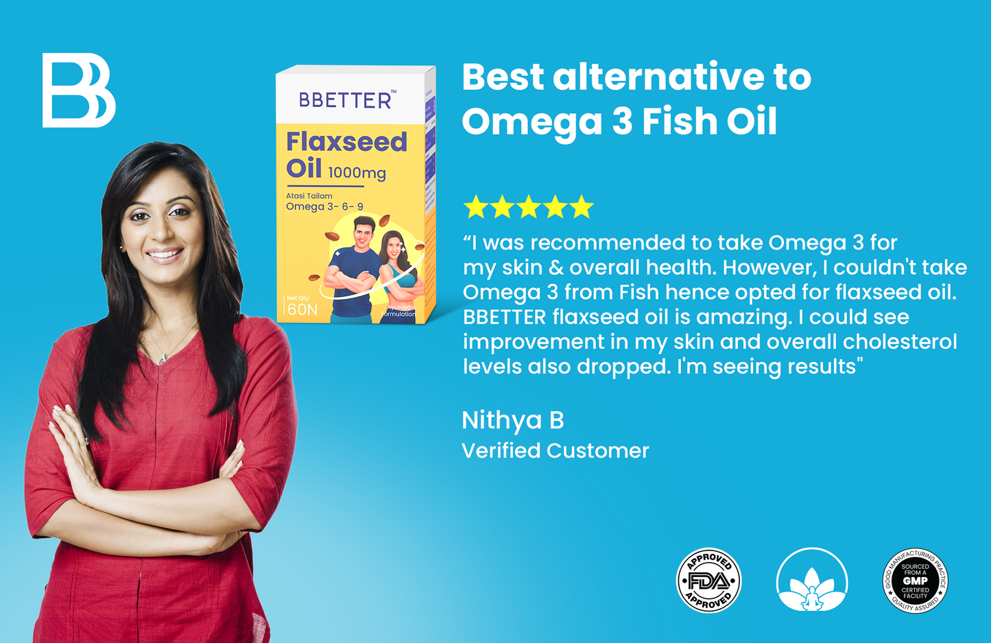 BBETTER Flaxseed Oil