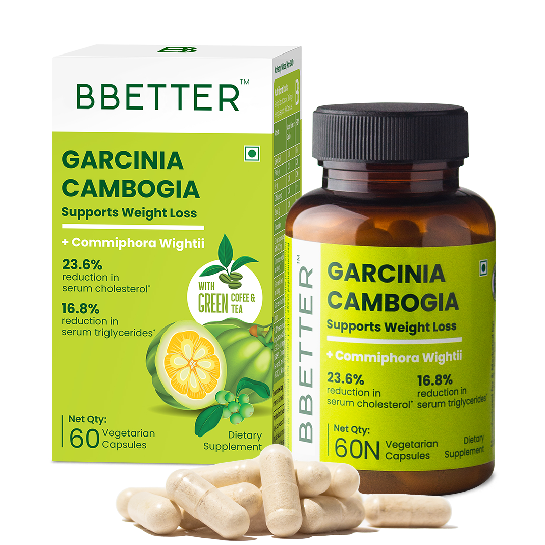 BBETTER Garcinia Cambogia With Ayurvedic Herbs