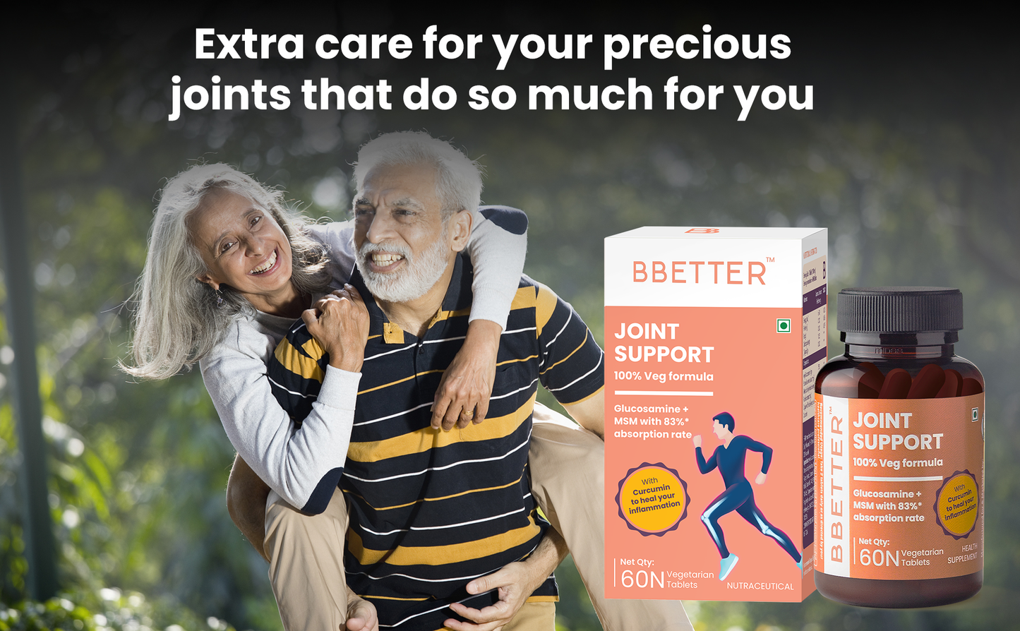 BBETTER Joint Support Supplement (100% Veg)