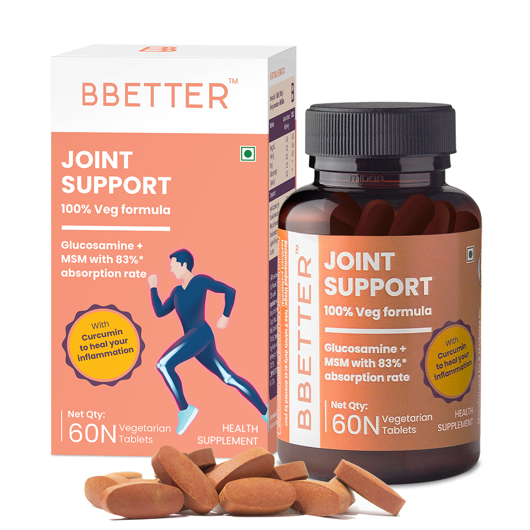 BBETTER Joint Support Supplement (100% Veg)