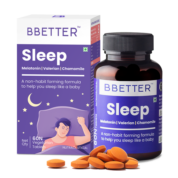 BBETTER Sleep (Melatonin+Chamomile+Valerian)