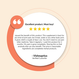 BBETTER Joint Support  -  With Veg Glucosamine & MSM for Joint Pain & Inflammation Relief